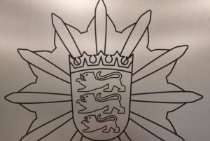 Empfangsbereich Polizeipräsident Innenraumansicht - Brandschutzsanierung Polizei Baden Württemberg in Stuttgart