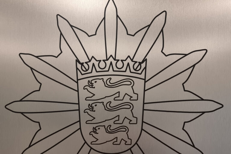 Empfangsbereich Polizeipräsident Innenraumansicht - Brandschutzsanierung Polizei Baden Württemberg in Stuttgart