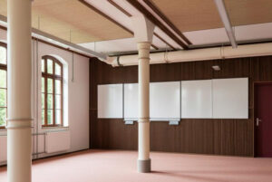 Klassenzimmer Innenansicht - Denkmalschutz-Sanierung Wilhelmsschule Stuttgart