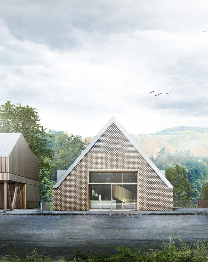 Gebäudekubatur und Fassade Außenansicht - Bauen im Bestand & Erweiterung – Einfamilienhäuser Gundelfingen