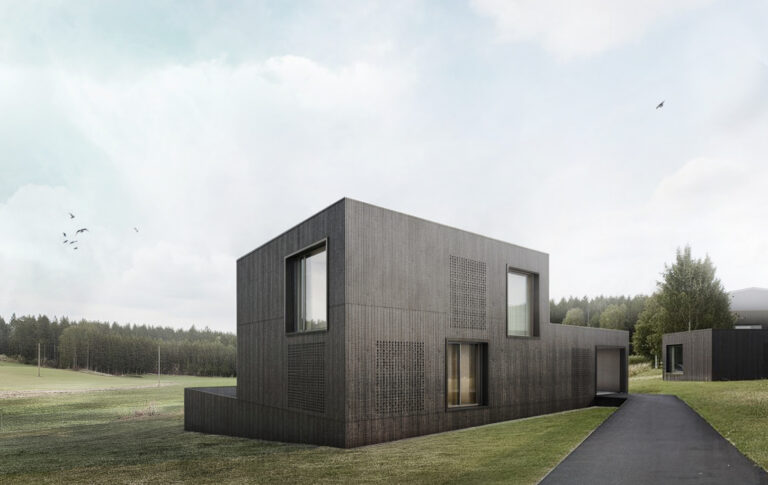 Gebäudekubatur Außenansicht - Einfamilienhaus in Schwenningen