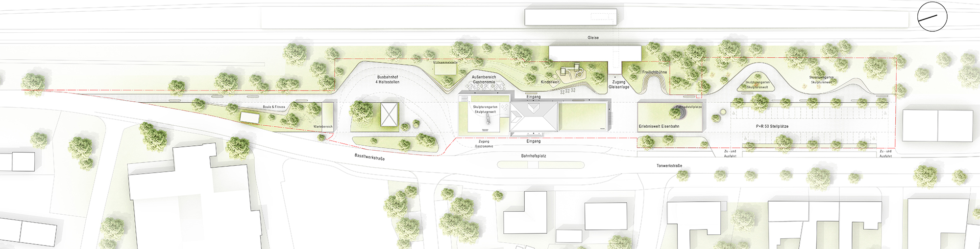Lageplan - Bauen im Bestand – Kulturhof Wiesau